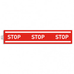 EXACOMPTA Panneau PVC adhésif antidérapant Bande stop 100 cm 67017E