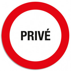 EXACOMPTA Panneau polypropylène non adhésif Privé 30 cm 67108E