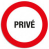 EXACOMPTA Panneau polypropylène non adhésif Privé 30 cm 67108E