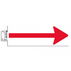 EXACOMPTA Bande de sol PVC adhésive antidérapante flèche 30 x 10 cm 67116E