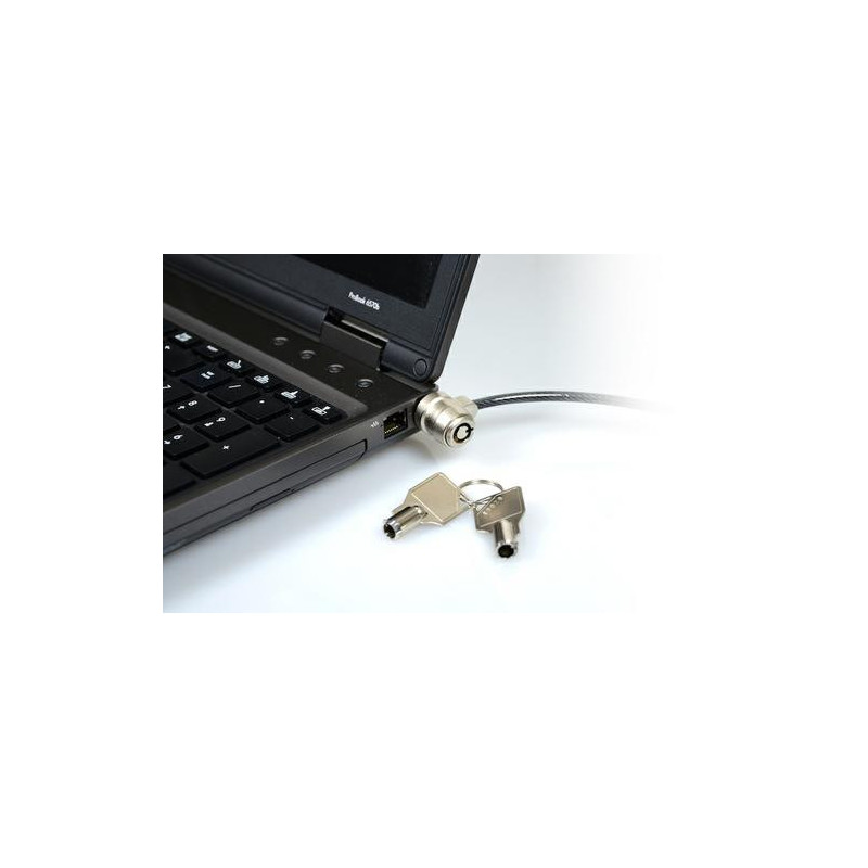 PORT DESIGNS C&acirc;ble de sécurité à clé pour ordinateur portable