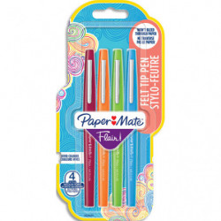 PAPERMATE Blister 4 feutres...