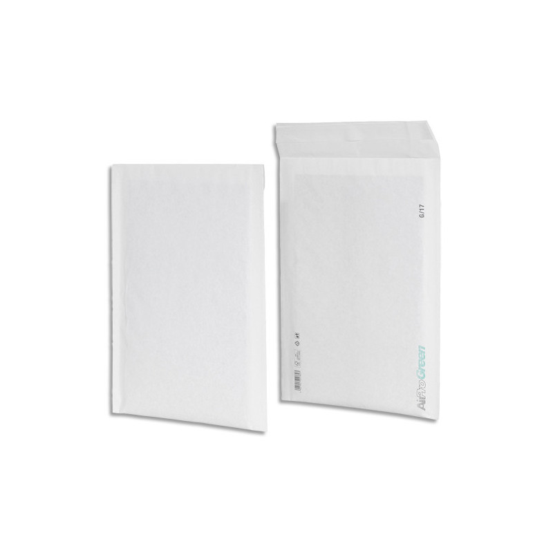 AIR PRO GREEN Paquet de 100 pochettes de protection 100% papier 250X340