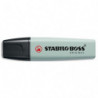 STABILO Surligneur Boss Original Nature. Pointe biseautée. Couleur vert eucalyptus