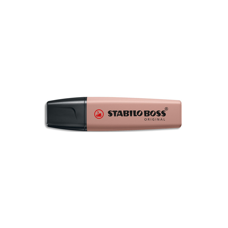 STABILO Surligneur Boss Original Nature. Pointe biseautée. Couleur marron glacé