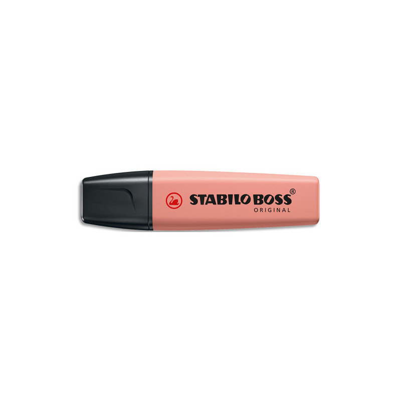 STABILO Surligneur Boss Original Nature. Pointe biseautée. Couleur orange rouille
