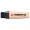 STABILO Surligneur Boss Original Nature. Pointe biseautée. Couleur beige rose