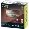 INTEGRAL Bandeau LED TV PLUG&amp;PLAY 2mètres, 24 LED&#47;m 5V, 1,5W&#47;m. Réglable avec télécomma