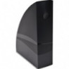 EXACOMPTA Porte-revues Mag-Cube ECOBlack en PS. Dimensions (h x p) : 30,5 x 26,6 cm. Dos de 8,2 cm. Noir