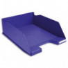EXACOMPTA Corbeille à courrier Combo Maxi Office. Dim (l x h x p) : 22,5 x 10,3 x 34,7 cm. Bleu Nuit