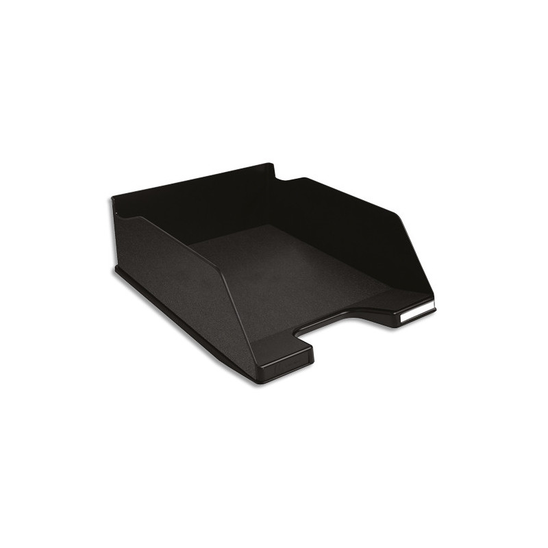 EXACOMPTA Corbeille à courrier Combo Maxi Office. Dim (l x h x p) : 22,5 x 10,3 x 34,7 cm. Noir
