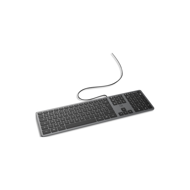 MOBILITY LAB Clavier filaire ULTRASLIM - Gris foncé