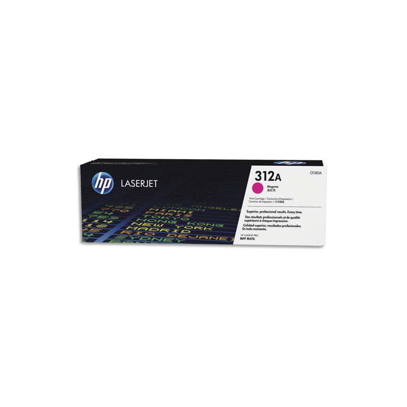 HP Cartouche Laser Magenta CF383A