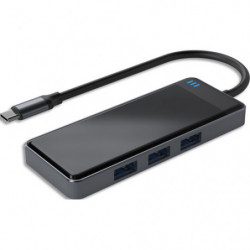 APM Hub USB-C 3.0 6 ports : 3xUSB-C, 3xUSB-A