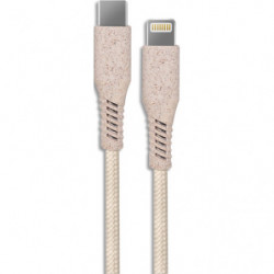 APM Eco-c&acirc;ble, USB-C &#47; lightning, 1m