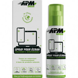 APM Set spray écran, écologique&#47;green, 65ml+microfibre