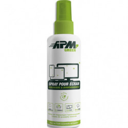 APM Set spray écran, écologique&#47;green, 250ml+microfibre
