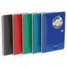 OXFORD Cahier polypropylène spirale OCEANIS 21x29,7cm A4 180 pages ligné 7mm. Coloris assortis
