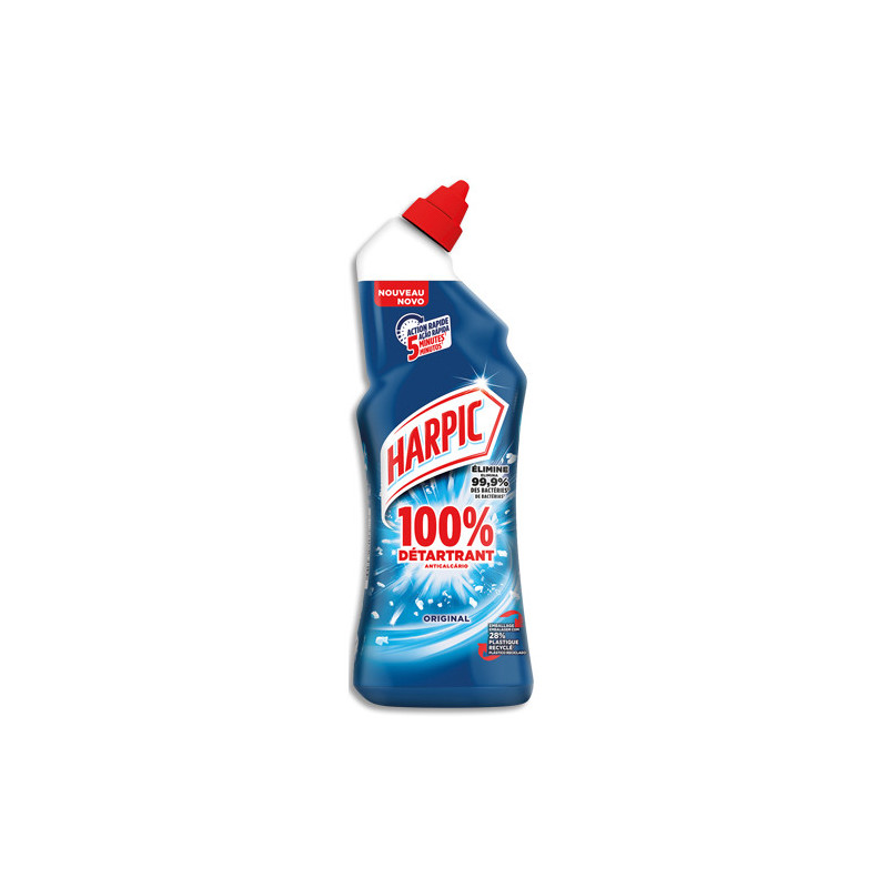 HARPIC Gel 100% détartrant 5 minutes chrono 750 ml
