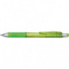 PENTEL Porte mines Energize avec un grip caoutchouc et gomme. Mines 0.7mm. Coprs translucide vert clair