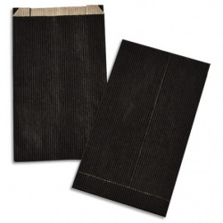 GPV Boîte de 250 Sachets Soufflet 120X200 Noir