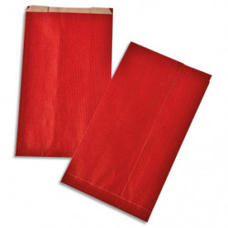 GPV Boîte de 250 Sachets Soufflet 160X270 Rouge