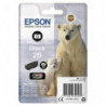 EPSON Cartouche jet d'encre N&deg;26 - Ours polaire - T2611 - Photo Noir - C13T26114012