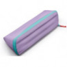 MAPED Trousse ouverture xxL, réversible et personnalisable. Polyester. Pastel Purple pailletée