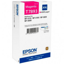 EPSON Cartouche Jet d'Encre Magenta XXL (4 000 p) WF-5xxx - C13T789340