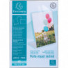 EXACOMPTA Porte-visuel incliné vertical format A5 - Cristal 85058D