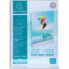 EXACOMPTA Porte-visuel droit vertical format A5 - Cristal 85158D