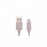 APM C&acirc;ble Lightning MFI rose 1m 600400