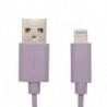 APM C&acirc;ble Lightning MFI violet 1m 600401
