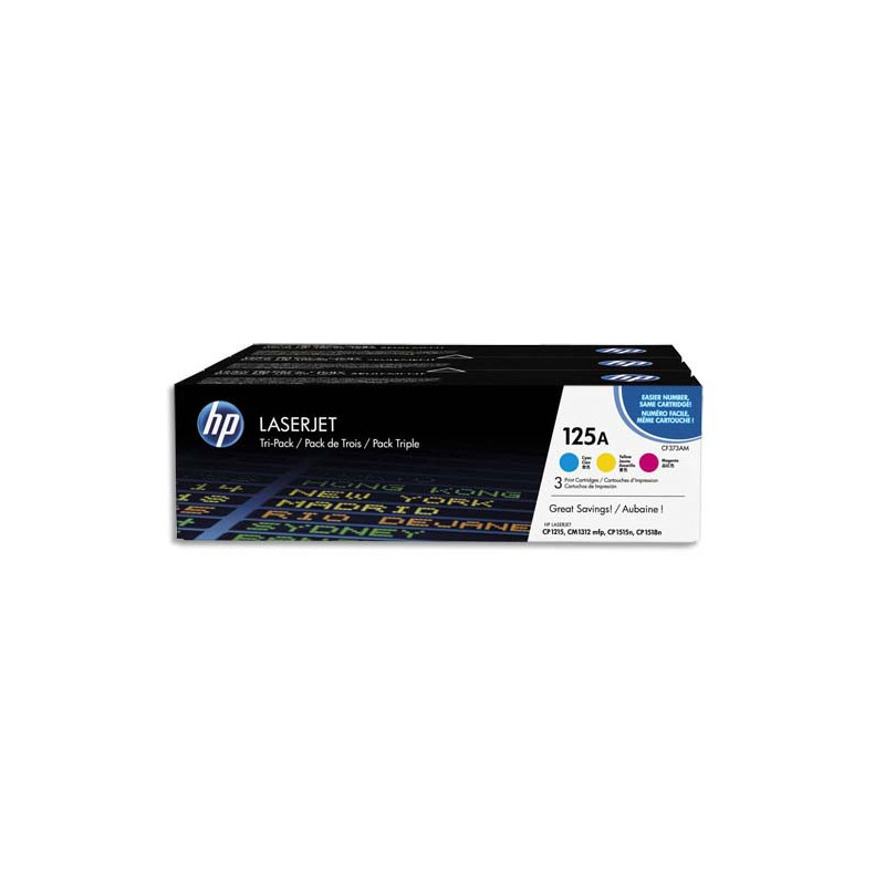 HP Tri pack couleur Laser 125A CF373AM