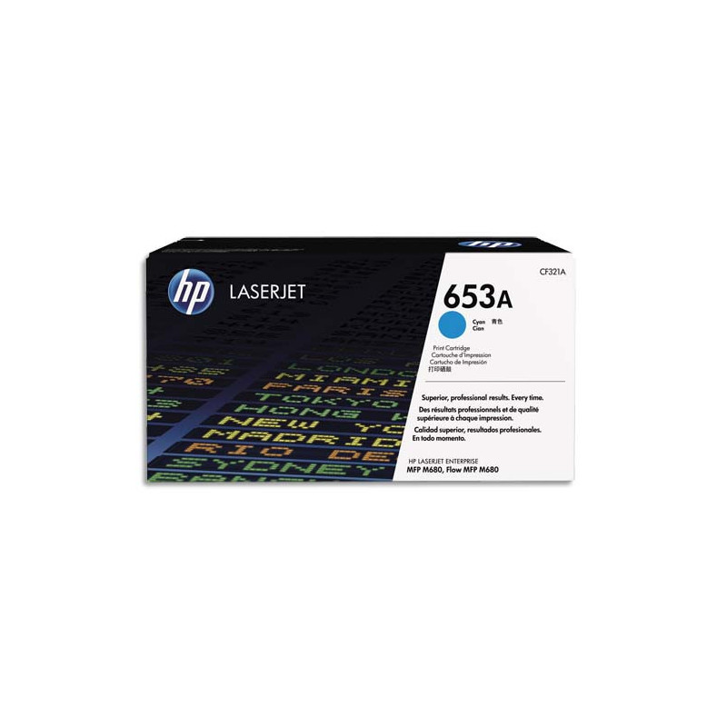 HP Toner Cyan 653A CF321A