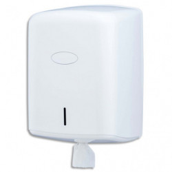 Distributeur en abs blanc 450 Fts Essuie Mains Devidage Central