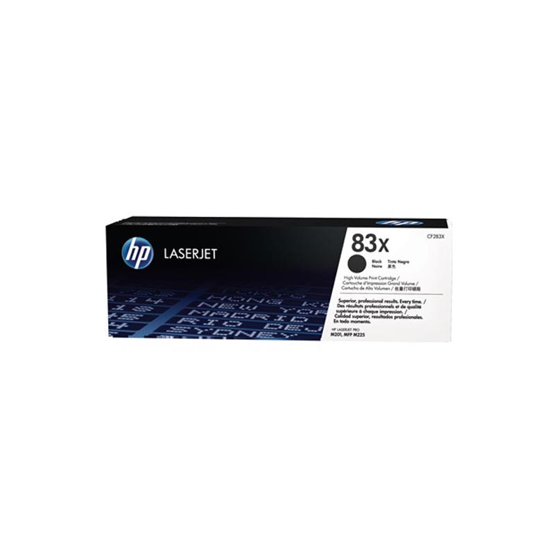 HP Toner Noir 83X HC CF283X