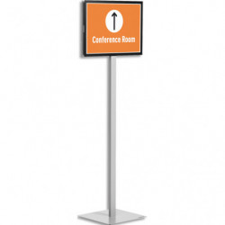 DURABLE Présentoir sur pied INFO STAND BASIC A3, affichage 2 côtés. Livré avec 2 DURAFRAME MAGNETIC