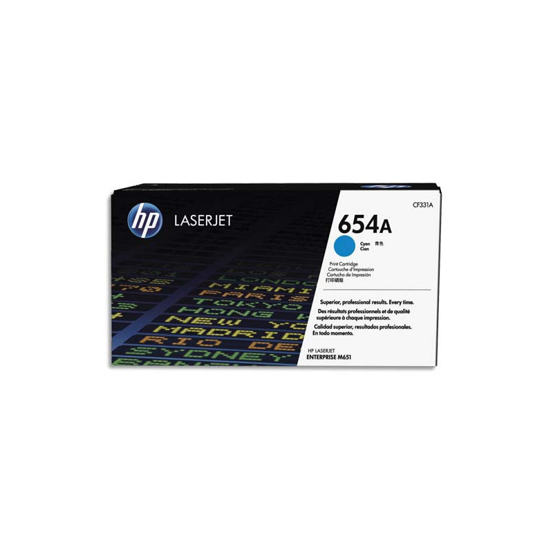 HP Toner Cyan 654A CF331A