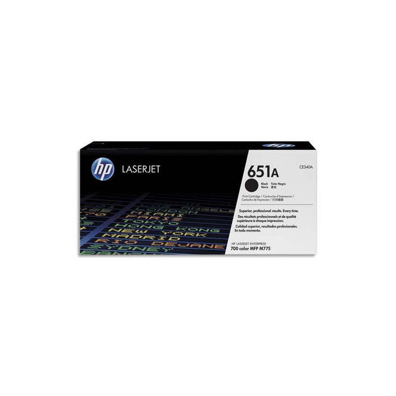 HP Toner Noir 651A CE340A