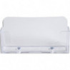 EXACOMPTA Porte-cartes de visite en polystyrène, 1 case, capacité : 50 cartes 8,5 cm max par case