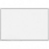 Tableau Blanc émaillé magnétique, cadre aluminium, Format : L180 x H120 cm