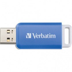 VERBATIM Clé DATABAR USB 2.0 Bleu 64Go