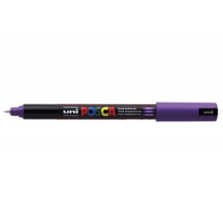 POSCA MARKER Marqueur pointe calibrée extra-fine, à base d'eau, encre à pigmentation Violet