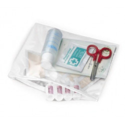 Paquet de 250 sacs à ouverture et fermeture rapides. En plastique PEbd 50% recyclé 70 microns 35x28cm