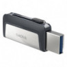 SANDISK Clé USB 3.0 128 Go Dual Type C SDDDC128G