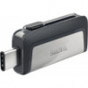 SANDISK Clé USB 3.0 256 Go Dual Type C SDDDC256G