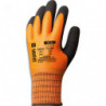 COVERGUARD Paire gants protection froid, double enduction latex, haute-visibilité, protection et eau T10