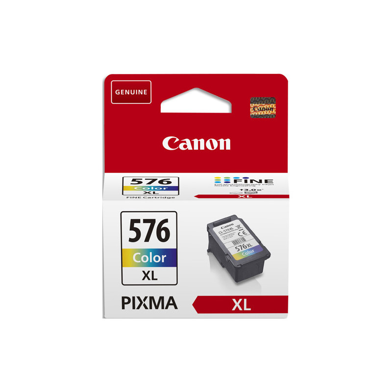 CANON Pack 3 Cartouches jet d'encre Noir XL x2 + Couleur XL PG-575XL x2 / CL-576XL