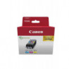 CANON Multipack 3 cartouches Jet d&#39;encre N&deg; 521 &#47; 2934B015 Cyan + Magenta + Jaune